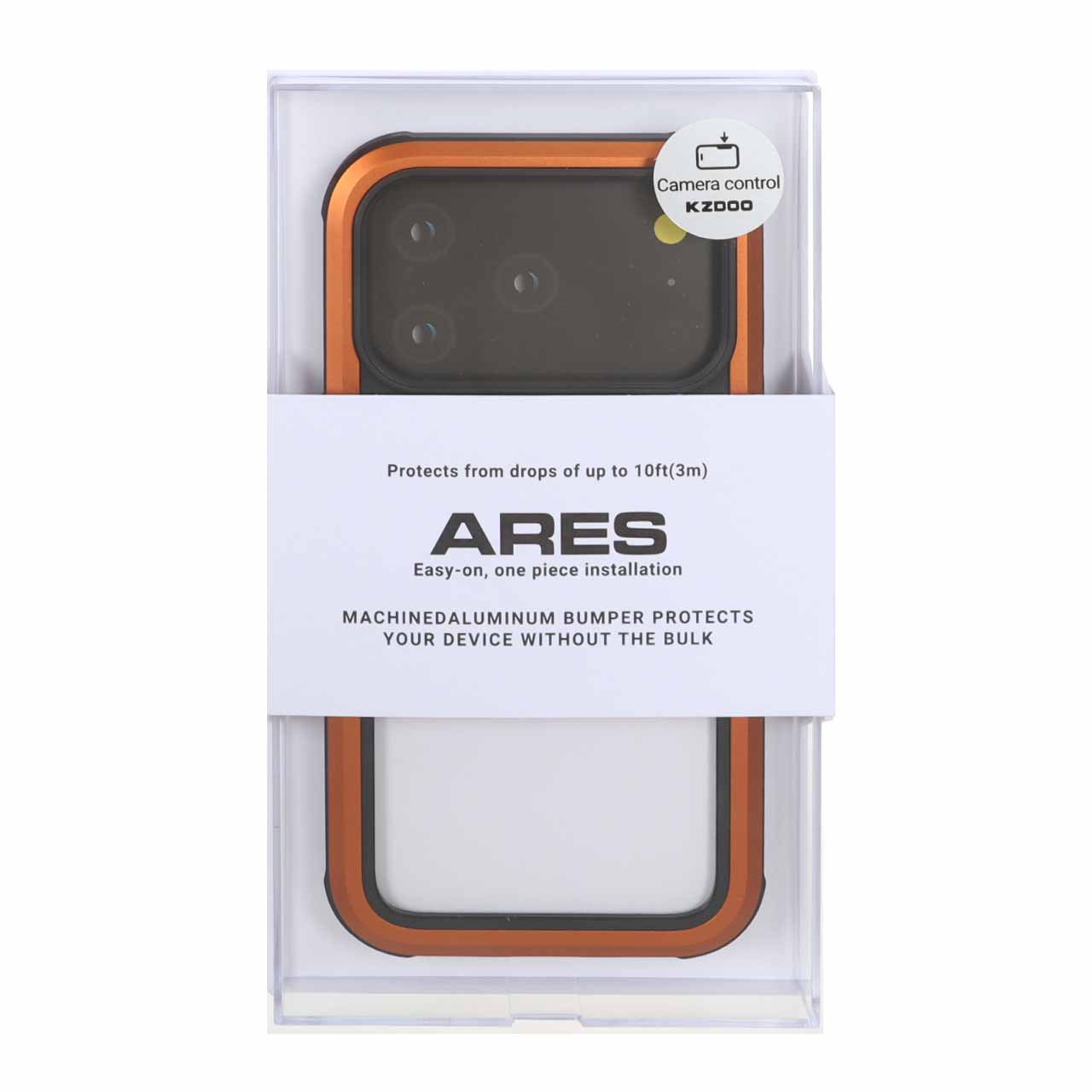 قاب Original KDoo ARES مدل Apple iPhone 17 Pro - نارنجی (پک دار) - NTC